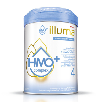 港版惠氏illuma HMO启赋儿童成长配方奶粉 4段  